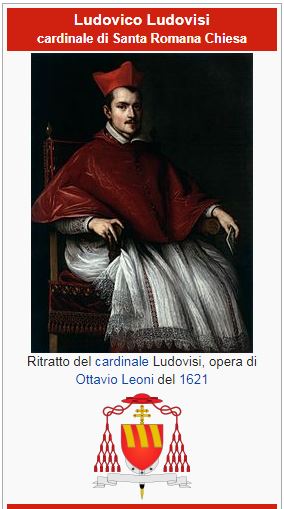 immagine cardinale ludovico ludovisi